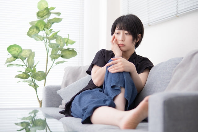 貧血気味で悩んでいる女性