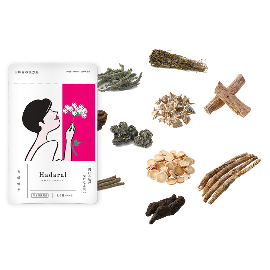 【3袋セット】冬の乾燥肌に体の中から潤う【漢方】当帰飲子錠 （医薬品）